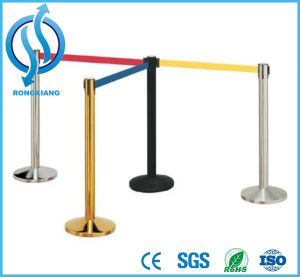 Safety Manager Supermarket Que Manager Retractable Temporary Poles