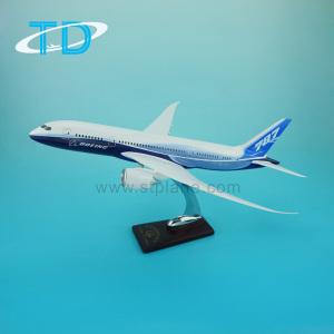 B787 Boeing House Color Synthetic Material Model Airplane